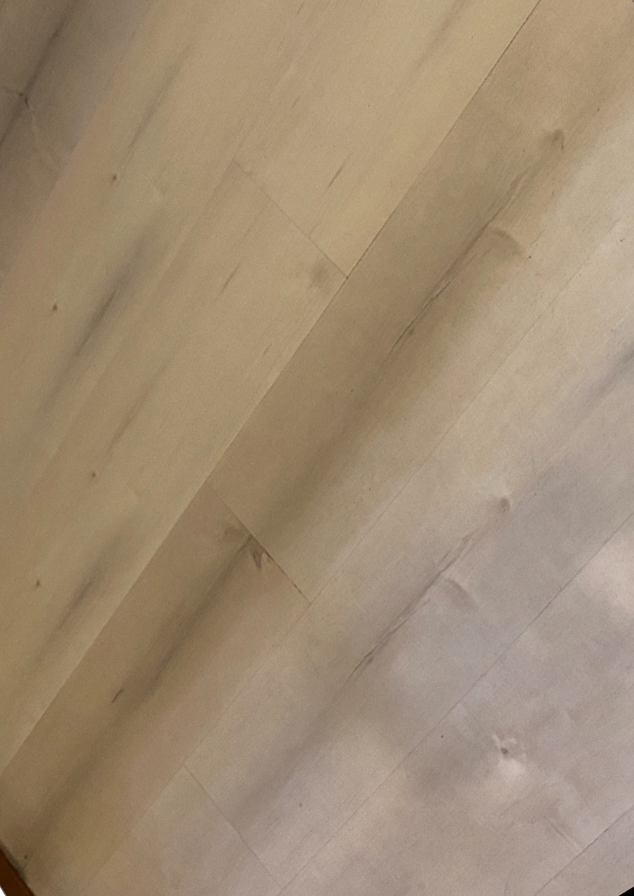 LVP flooring after repair